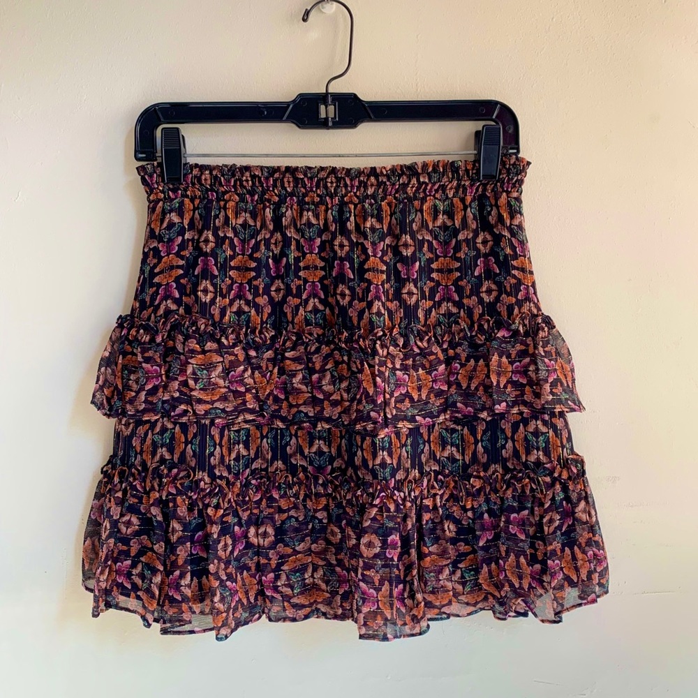 REBECCA MINKOFF Silk Skirt